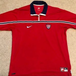 1998 World Cup USA Soccer Jersey XL Nike US